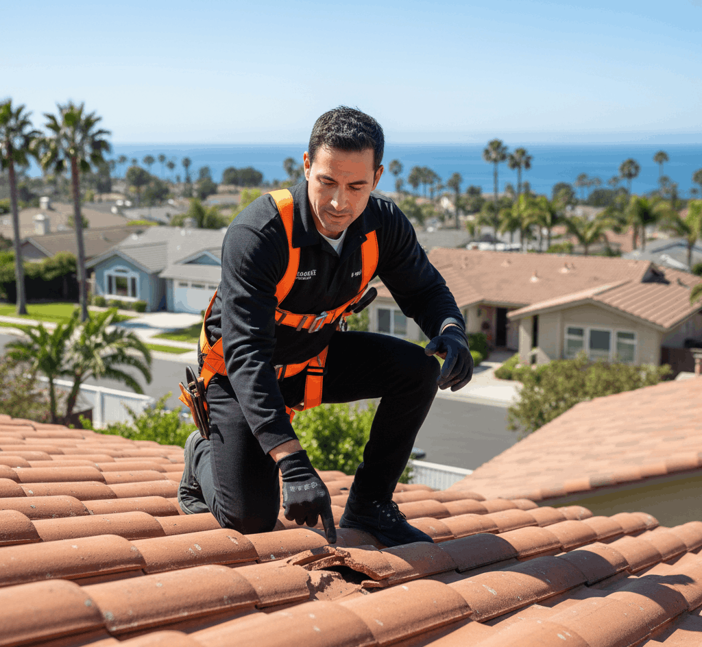 Roof inspection Carslbad, CA